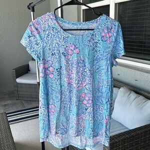 Lilly Pulitzer Size Small Cotton Shirt